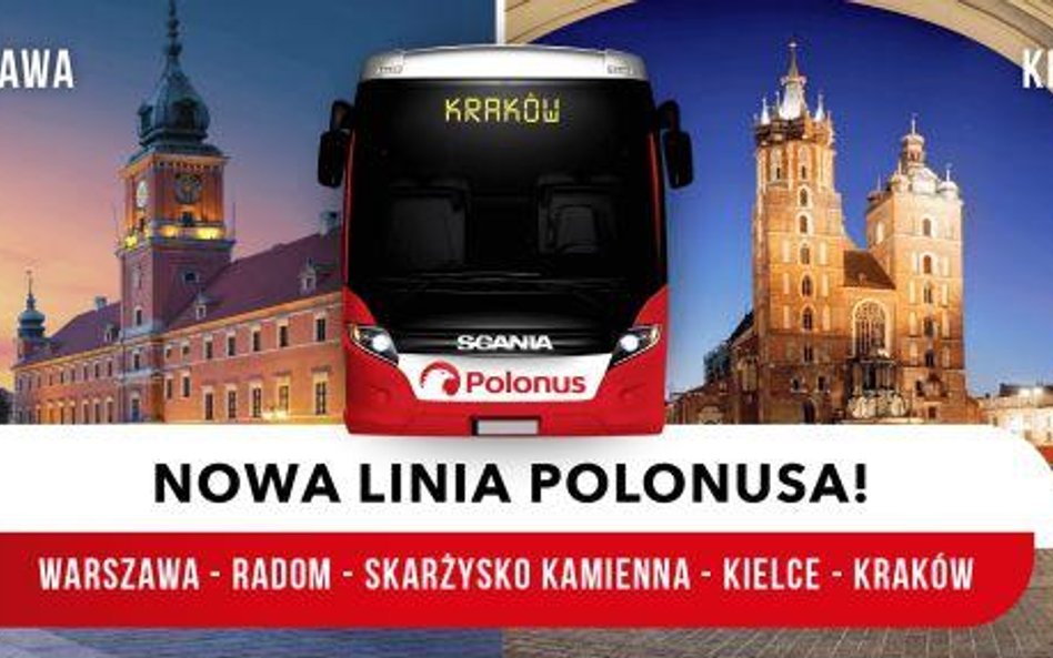 Polonus: Pojedziemy z Warszawy do Krakowa