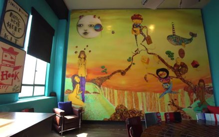 Mural grupy OSGEMEOS