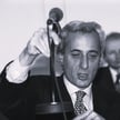 Nicola Grauso na konferencji prasowej w Warszawie w styczniu 1994 roku