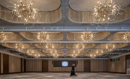 Wnętrzom dawnego hotelu InterContinental w Pradze przywrócono pierwotny wygląd, zgodny z oryginalnym