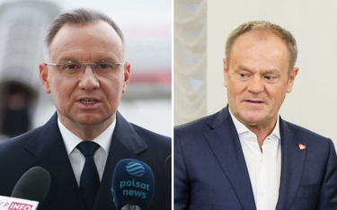 Andrzej Duda i Donald Tusk