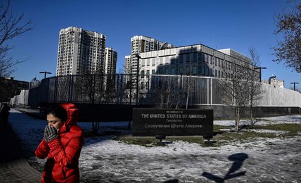 Kijów – pusta ambasada USA, dyplomatów ewakuowano do Lwowa