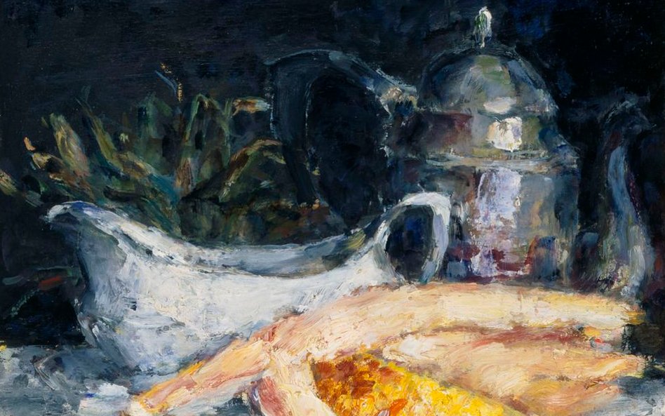 Jerzy Piotrowicz, Martwa natura, 1989, wł. Muzeum Narodowe w Poznaniu