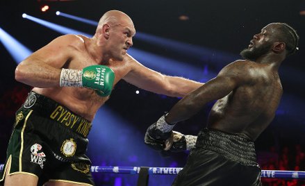Tyson Fury w walce z Deontayem Wilderem
