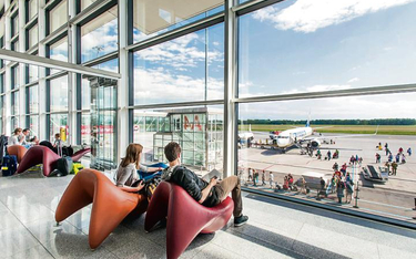 Z wrocławskiego lotniska skorzysta w tym roku 2,3 mln. pasażerów