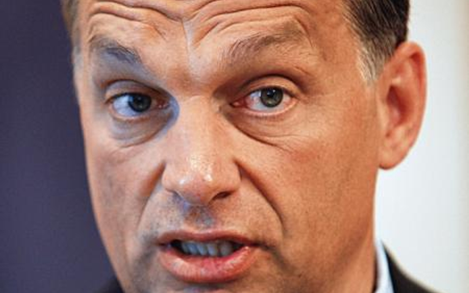 Viktor Orban, węgierski premier Fot. bloomberg