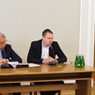 Michał Tusk i jego adwokat Roman Giertych przed komisją śledczą