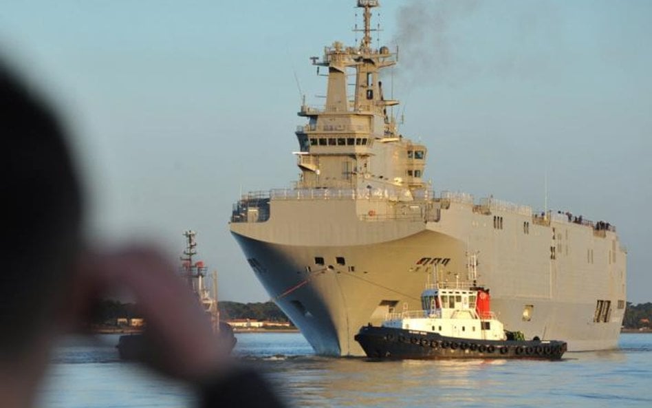 Okręt desantowy typu Mistral opuszcza 5 marca stocznię w Saint Nazaire. Wkrótce zostanie przekazany 