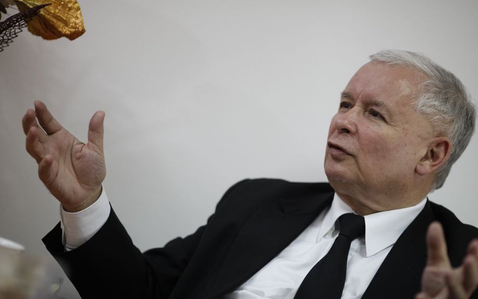 Prezes PiS Jarosław Kaczyński