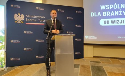 Sekretarz stanu w Ministerstwie Sportu i Turystyki Piotr Borys przedstawił koncepcję stretegii rozwo