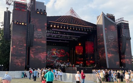 Na scenie działo się wiele zarówno za dnia, jak i wieczorem