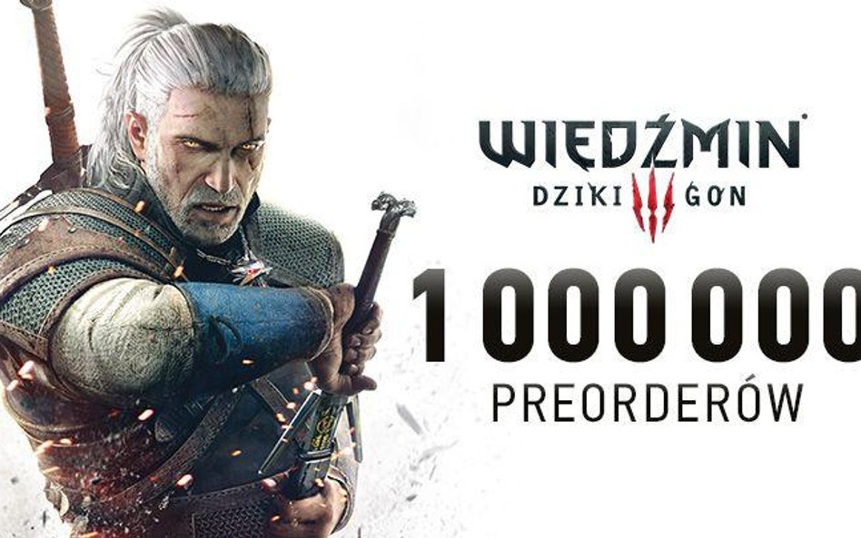 CD Projekt: Fani kupili już 1 mln kopii „Wiedźmina 3”