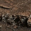 Zdjęcie wykonane przez łazik marsjański z misji Curiosity (AFP PHOTO HANDOUT-NASA/JPL-CALTECH/MSSS)