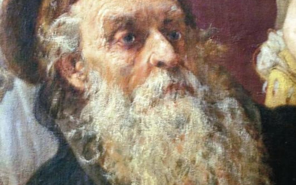 Andrzej Frycz Modrzewski sportretowany przez Jana Matejkę (fragment obrazu „Unia lubelska”)