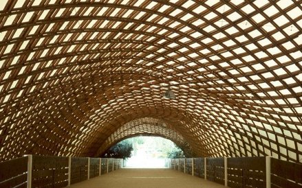 Dach Multihalle w Mannheim