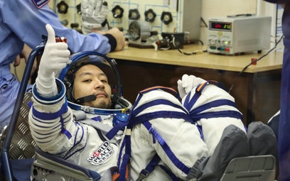 Yusaku Maezawa polecial z Bajkonura na ISS