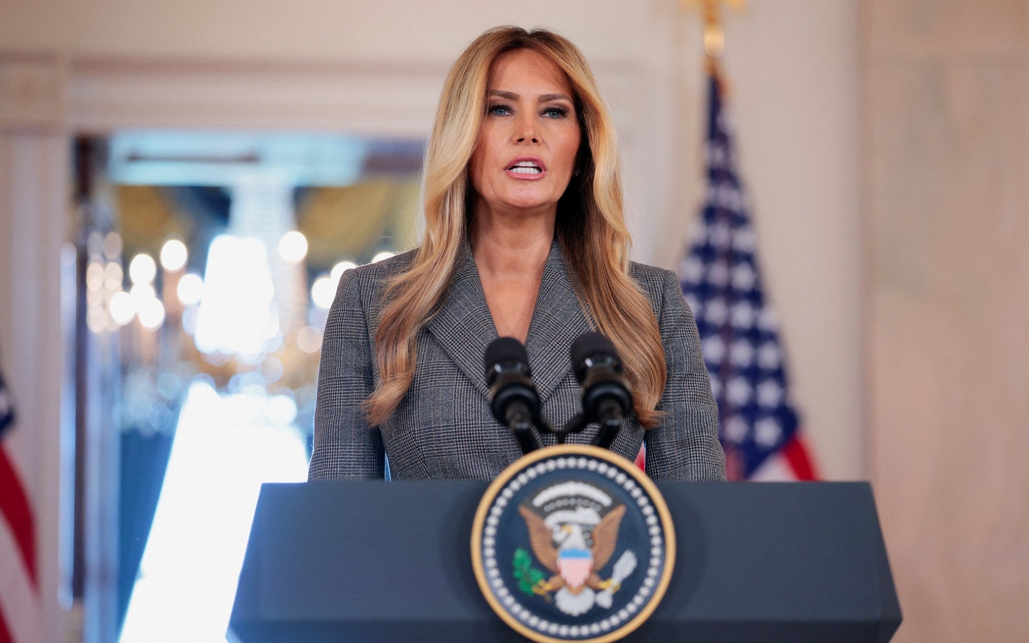 Zaskakujący ruch Melanii Trump. Wydała oświadczenie ws. relacji z Epsteinem