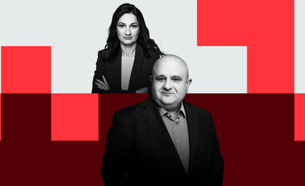 Marzena Tabor-Olszewska, redaktor Prowadząca „Rzeczpospolitej” i Jerzy Haszczyński, kierownik działu