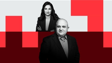 Marzena Tabor-Olszewska, redaktor Prowadząca „Rzeczpospolitej” i Jerzy Haszczyński, kierownik działu