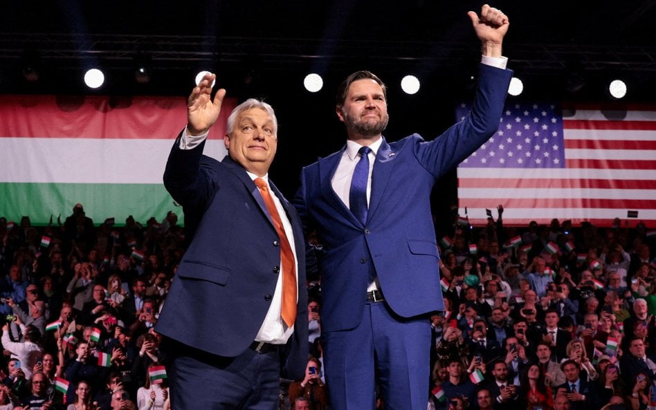 Viktor Orbán i J.D. Vance