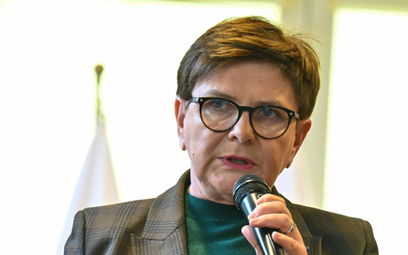 Była premier, europosłanka PiS Beata Szydło