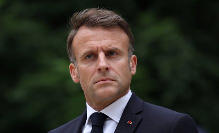Prezydent Francji Emmanuel Macron