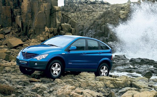Pierwszy SsangYong Actyon 2006 rok