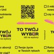 Ulotka kampanii "To Twój Wybór"