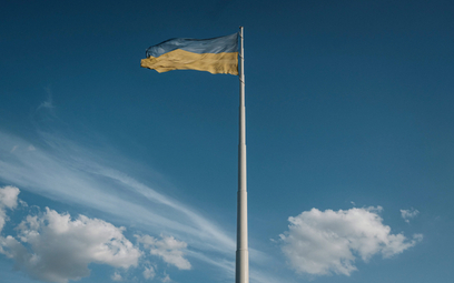 Ukraińska flaga wciąż powiewa nad Kramatorskiem
