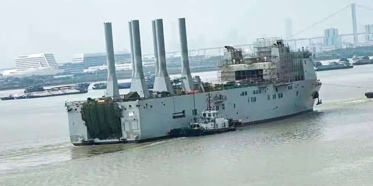 China builds second underwater drone carrier ship, this time in Canton