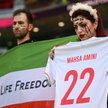 Mecz Iran - Walia. Irańscy kibice na trybunach
