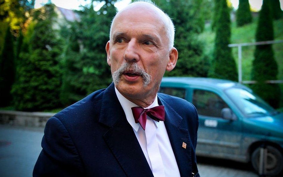 Korwin-Mikke zbyt skrajny dla skrajnych