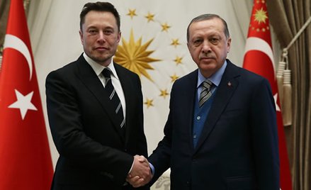 Musk i Erdogan w 2017 roku