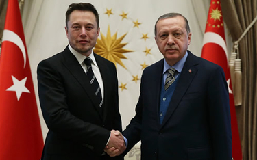 Musk i Erdogan w 2017 roku