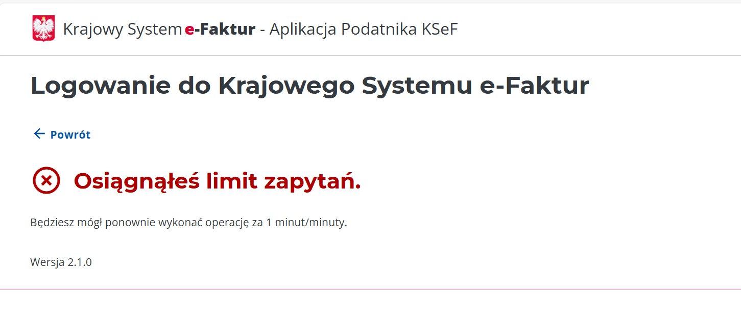 Problem z KSeF już w drugim dniu. Nie działa dostęp poprzez profil zaufany