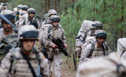 Ćwiczenia NATO: hiszpańska piechota na Łotwie