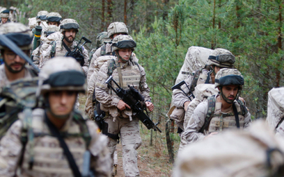 Ćwiczenia NATO: hiszpańska piechota na Łotwie
