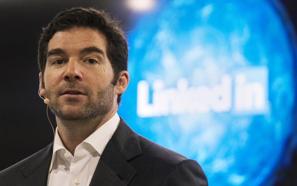 Jeff Weiner, prezes LinkedIn, największego serwisu społecznościowego specjalizującego się w kontakta