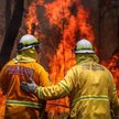 Australijscy strażacy walczą z ogniem w Nowej Południowej Walii
