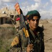 Bojownik SDF - kurdyjskich sojuszników USA w Syrii