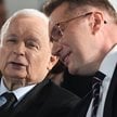 Prezes PiS Jarosław Kaczyński i wiceprezes tej partii, kandydat na premiera Przemysław Czarnek
