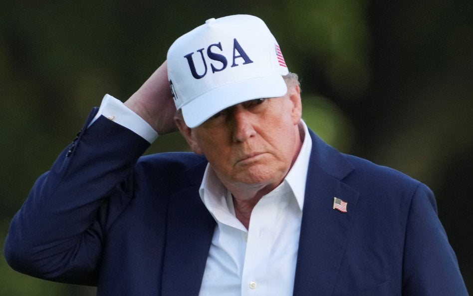 Początkowo Donald Trump (na zdjęciu) zdawał się mieć więcej cierpliwości do Władimira Putina niż do 