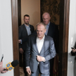 Premier Donald Tusk po zakończeniu rozmów z liderami rządzącej koalicji