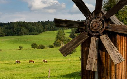 Do Malowanych Wierchów w Gładyszowie przyjeżdżają goście, którzy poszukują piękniej przyrody, niespo