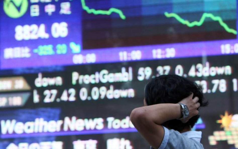 W całym sierpniu Nikkei stracił 7,5 proc., a od początku roku ponad 16 proc.