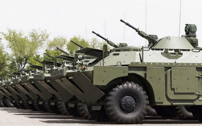 BRDM-2 gotowe do transportu. Fot./mil.ru