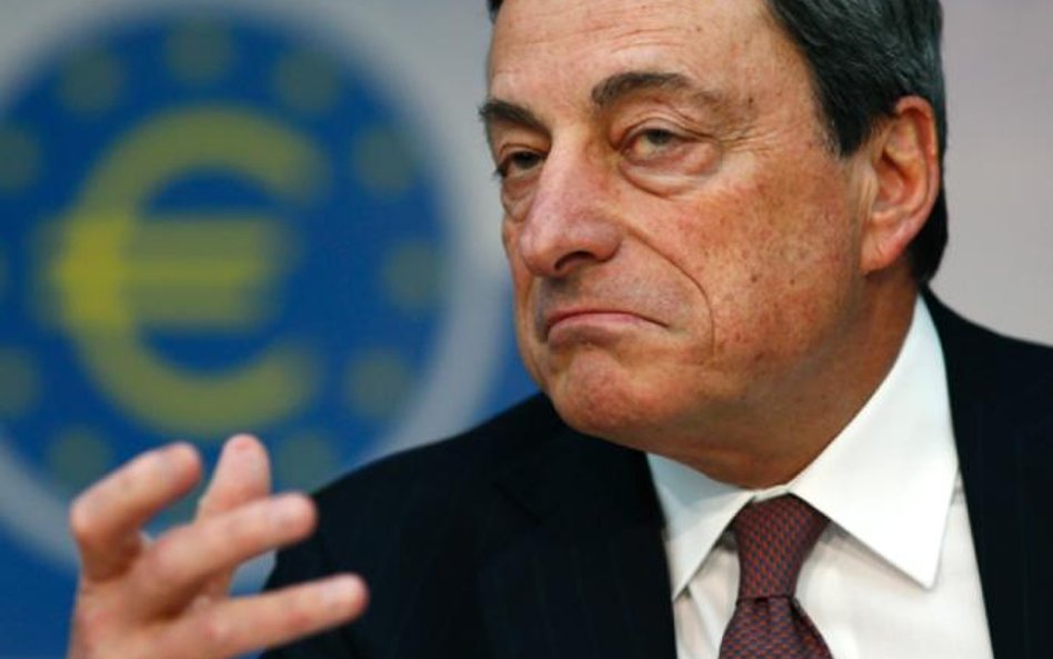 Mario Draghi, prezes Europejskiego Banku Centralnego