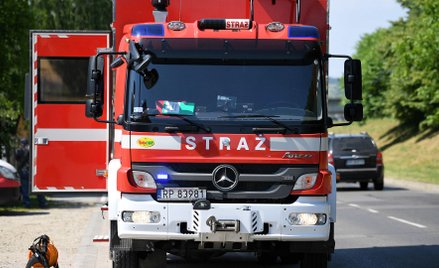 Pięć plutonów straży w 16 pojazdach miało jechać do Czech, by pomóc w usuwaniu skutków tornada, ale 