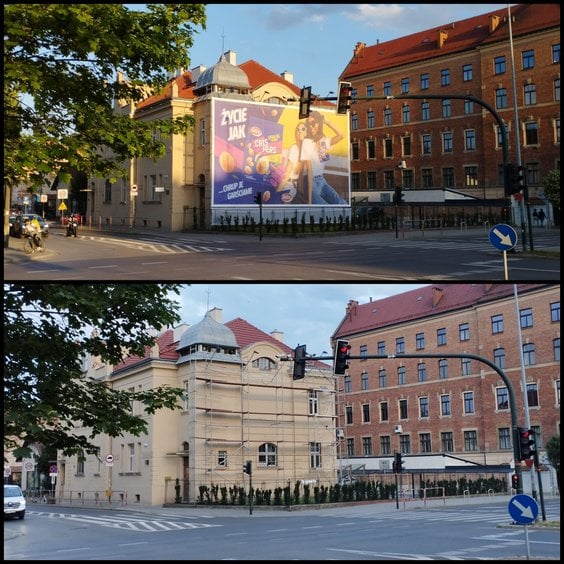 Dzięki uchwale krajobrazowej z Krakowa zniknęła zdecydowana większość wielkoformatowych bilbordów. A