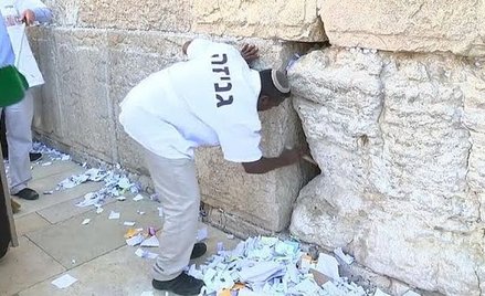 Wielkie czyszczenie Ściany Płaczu